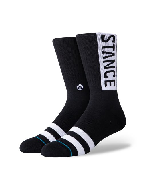Meia Cano Alto Stance Og Masculina - Preta