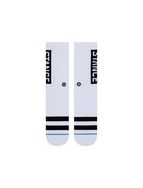 Meia Cano Alto Stance Og Masculina - Branca