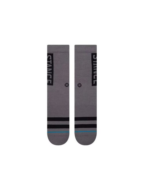 Meia Cano Alto Stance Og Masculina - Grafite