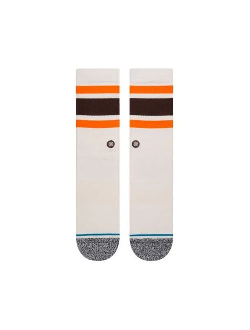 Meia Cano Alto Stance Boyd St Masculina - Off White