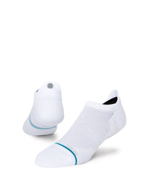 Meia Stance Run Light Tab Masculina - Branca