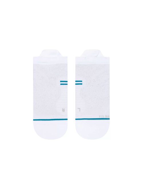 Meia Stance Run Light Tab Masculina - Branca