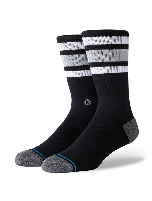 Meia Cano Alto Stance Boyd St Masculina - Preta