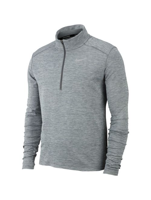 Camiseta Manga Longa Nike Pacer Top Hz Masculina - Cinza