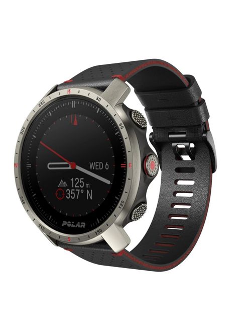 Relógio Monitor Cardíaco Polar Grit X Pro Titan Masculino - Preto