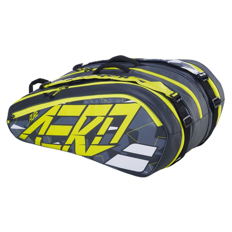 Raqueteira Babolat Pure Aero Rh12 Unissex Marinho Amarela