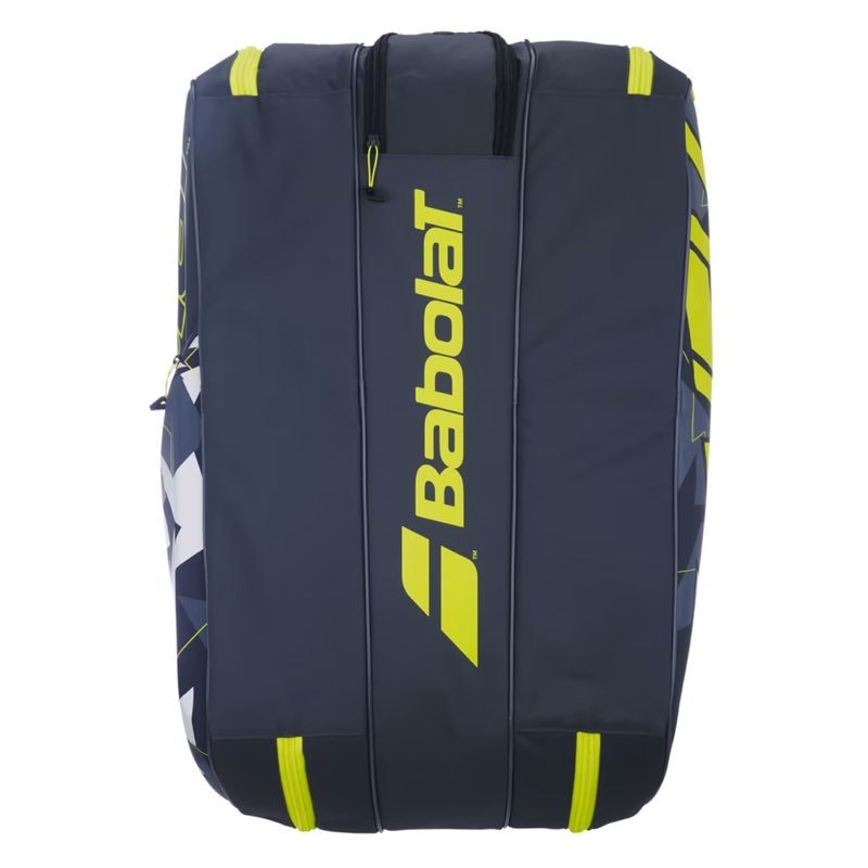 Raqueteira-Babolat-Pure-Aero-Rh12-Unissex---Marinho-Amarelo