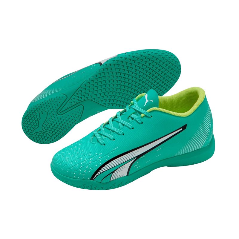 Chuteira-Futsal-Puma-Ultra-Play-BDP-Masculina---Verde