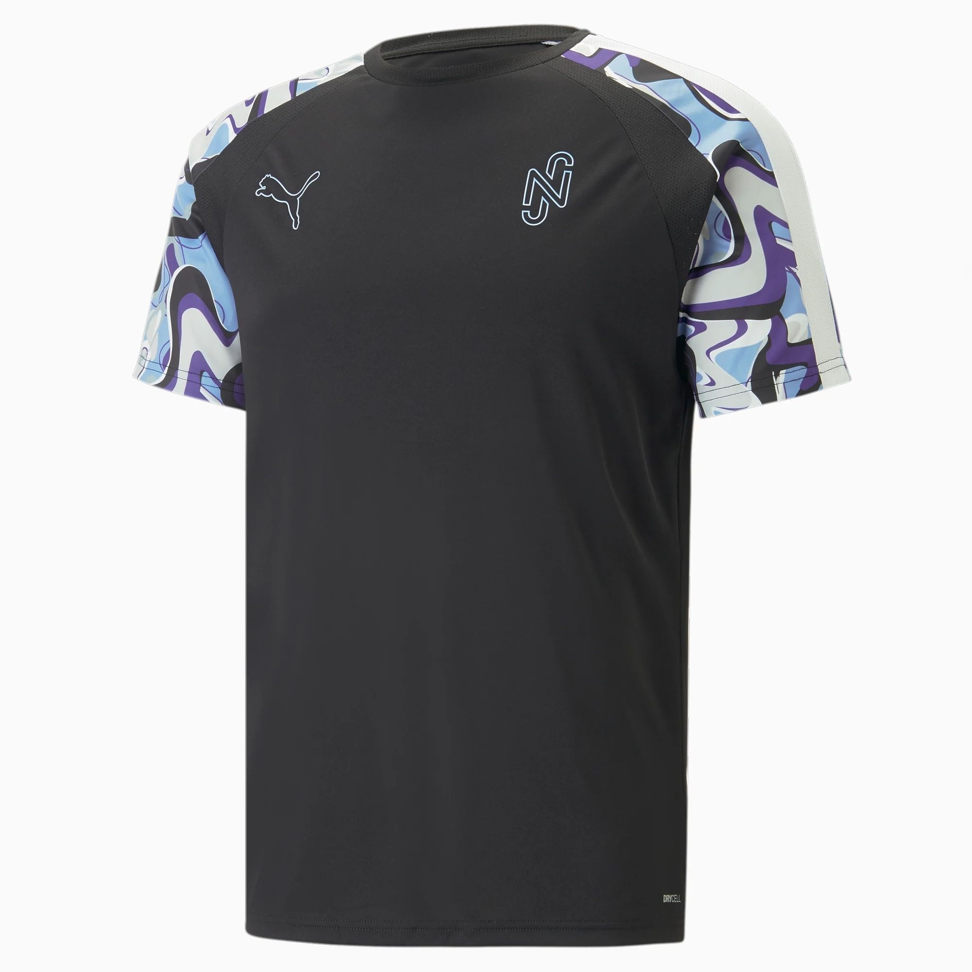 Camisa Neymar Jr Puma Creativity Masculina - Preta/Branca