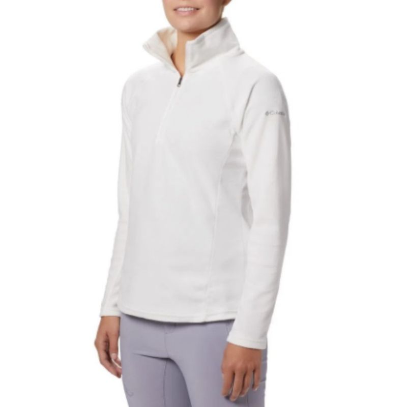 Blusão Columbia Fleece Glacial Feminina - Branca