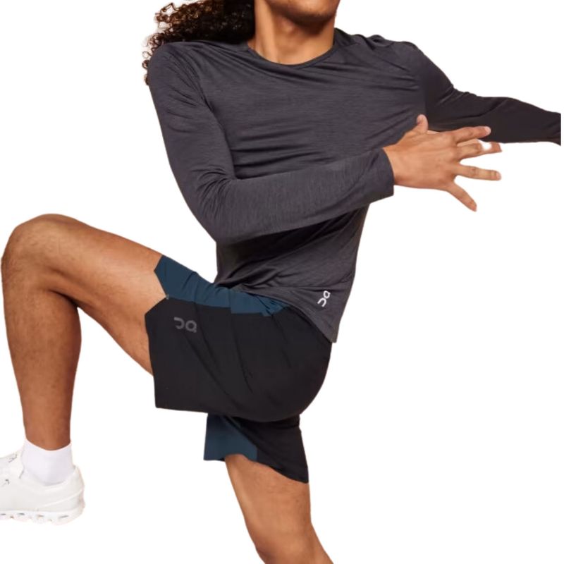 Shorts-On-Running-Lightweight-Masculino---Azul-Marinho-Preto