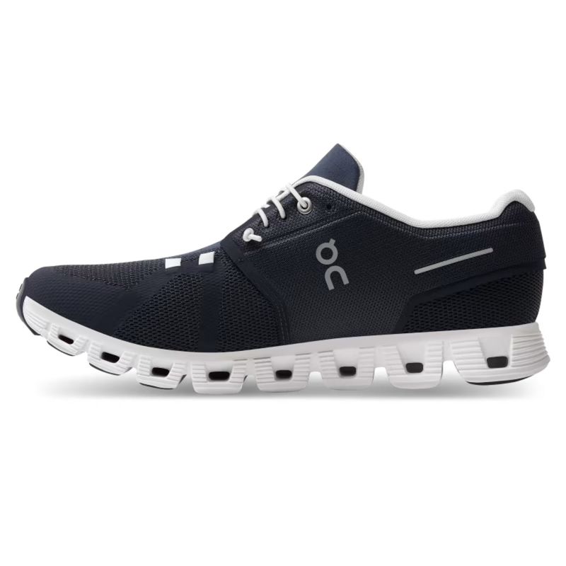 Tenis-On-Running-Cloud-5-Masculino---Azul-Marinho-Branco