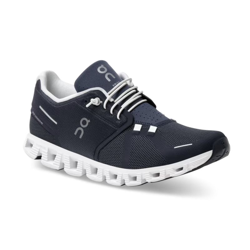 Tenis-On-Running-Cloud-5-Masculino---Azul-Marinho-Branco