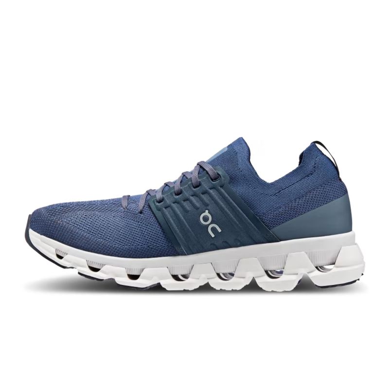 Tenis-On-Running-Cloudswift-3-Masculino---Azul-Branco