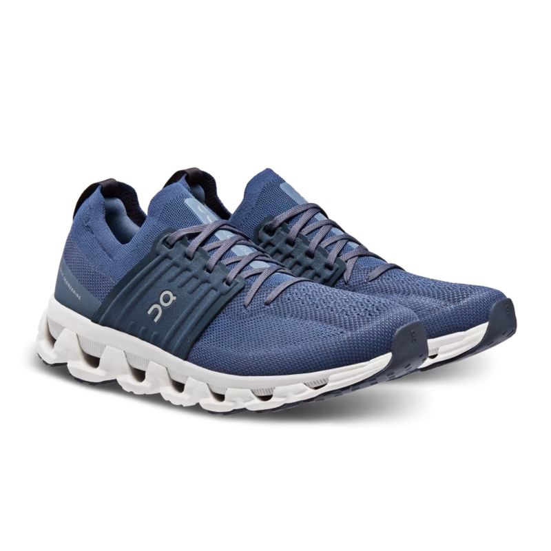 Tenis-On-Running-Cloudswift-3-Masculino---Azul-Branco