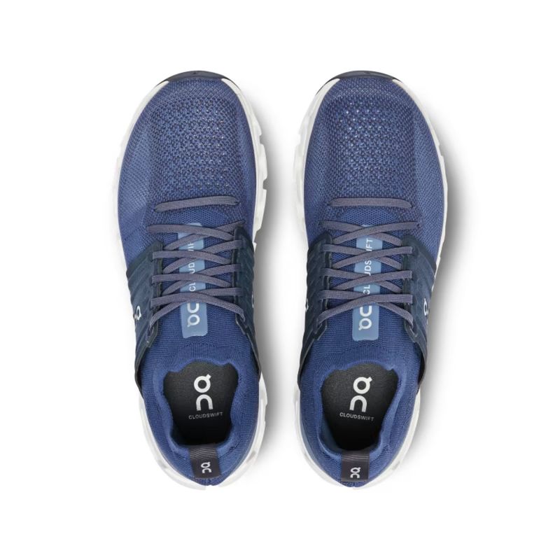 Tenis-On-Running-Cloudswift-3-Masculino---Azul-Branco