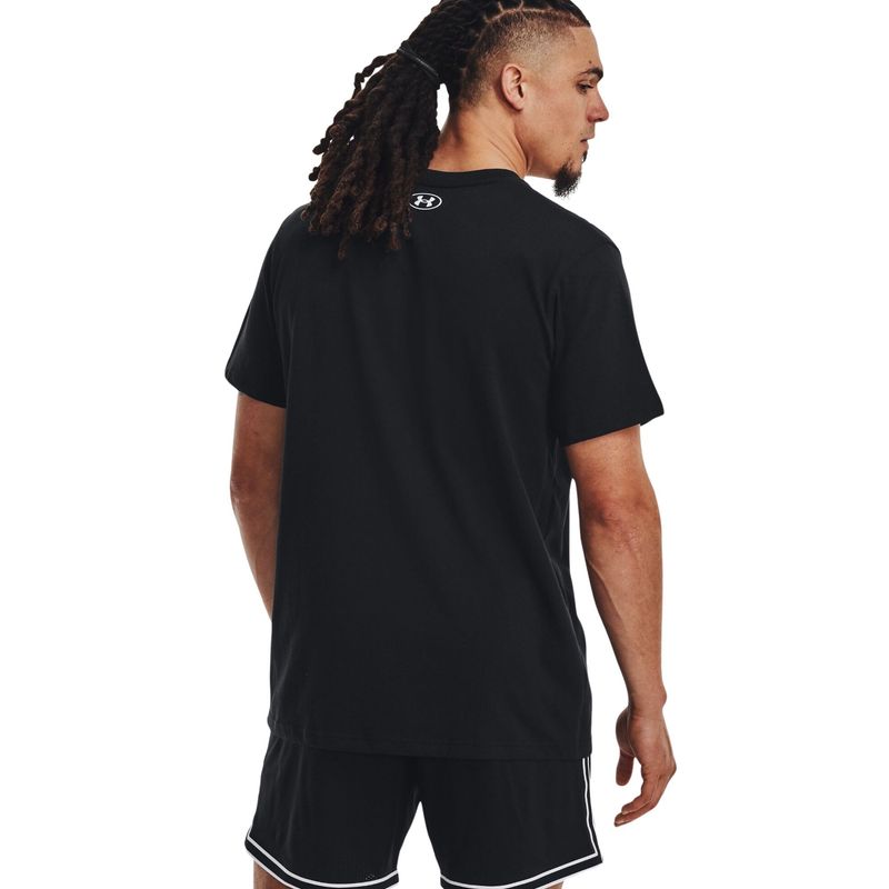 Camiseta Under Armour Seamless Radial Masculina - Preta - Bayard Esportes