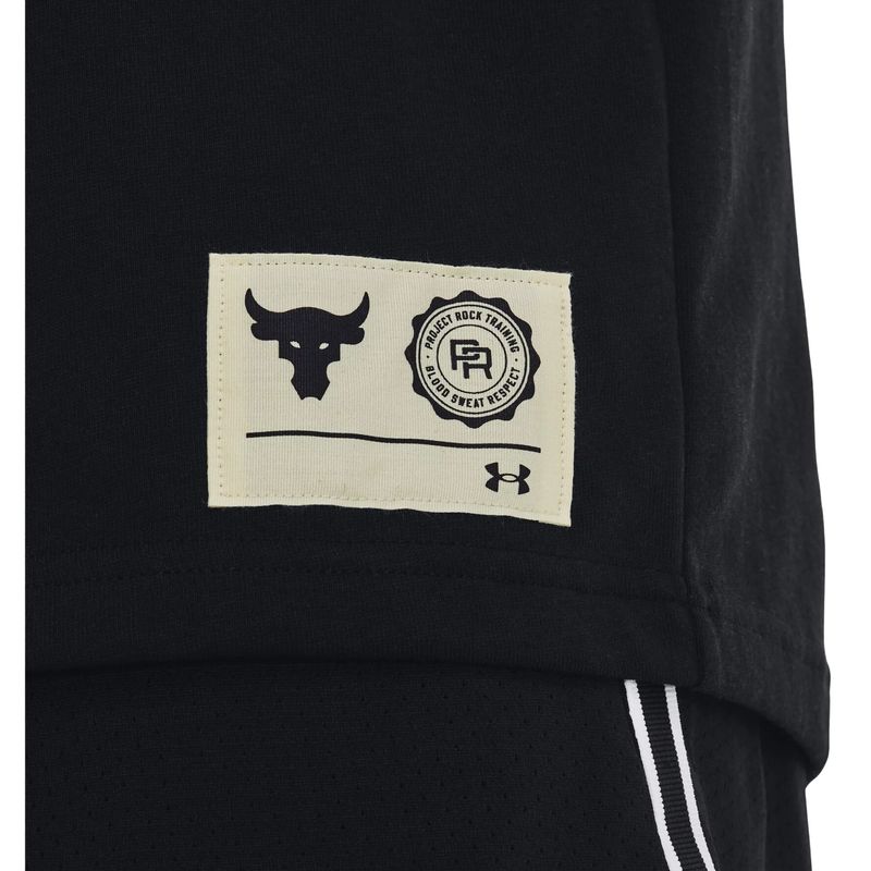 Camiseta Under Armour Project Rock Champion Masculina - Preta