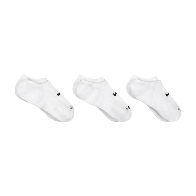 Kit Meia Nike Everyday Plus Acolchoado 3 Pares  Feminina - Branca