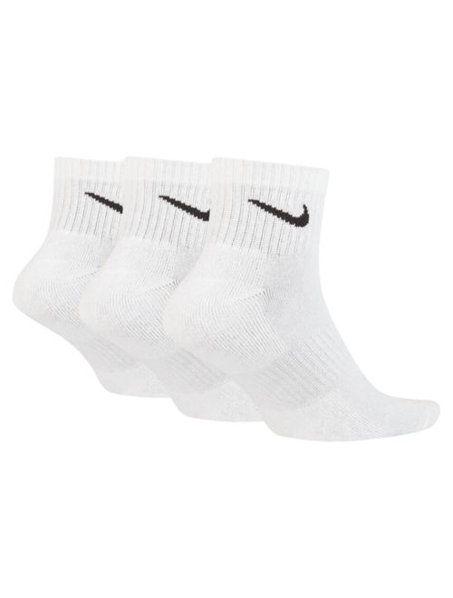 Kit Meias Nike Everyday Cushion Ankle 3 Pares Masculina - Branca