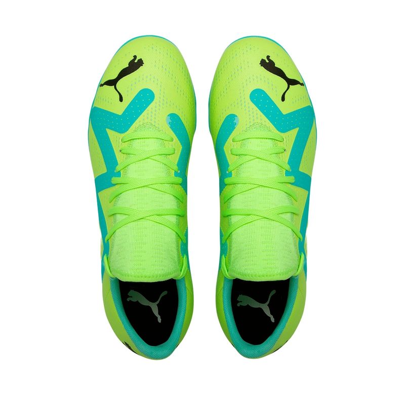 Chuteira-Futsal-Puma-Future-Play-It-Masculina---Amarela-Verde