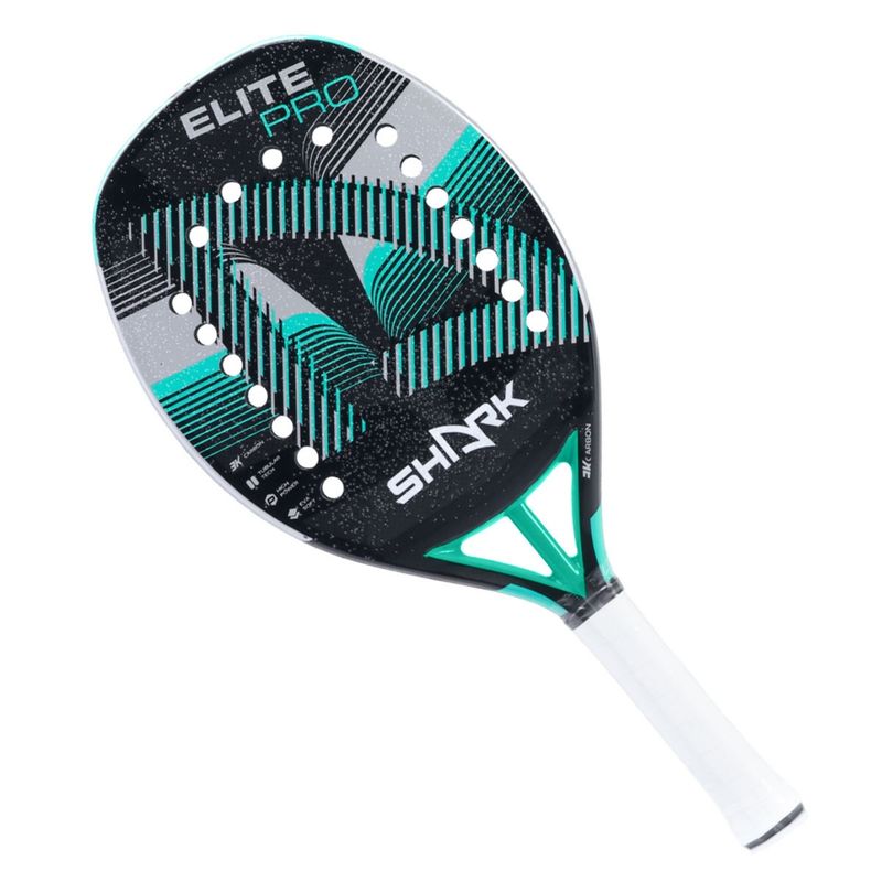Raquete-De-Beach-Tennis-Shark-Elite-2023-Unissex---Azul-Branca