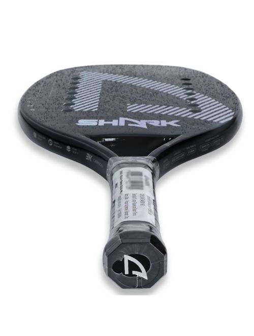 Raquete De Beach Tennis Shark Bt Black 2023 Unissex - Preta