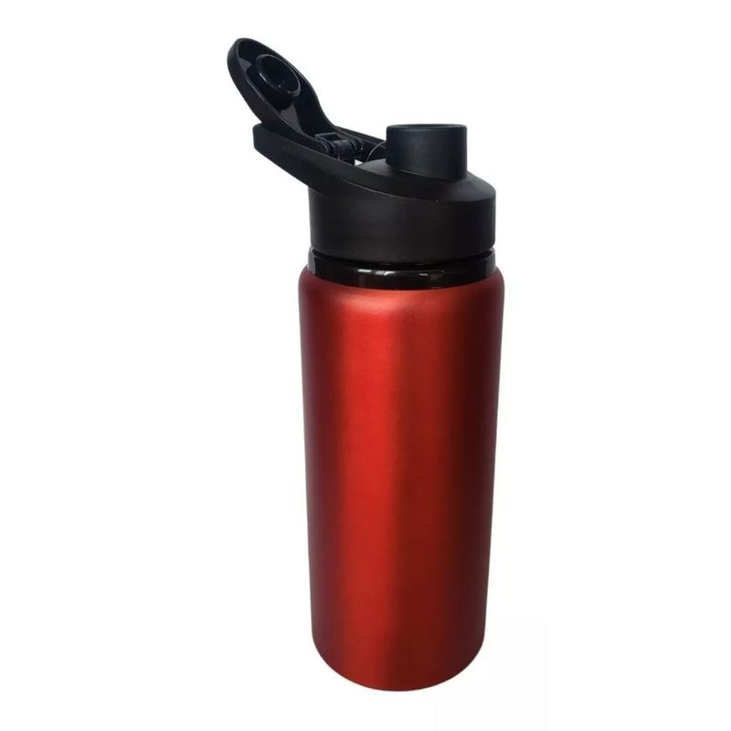 Garrafa-Bayard-Aluminio-600Ml--Unissex---Vermelha