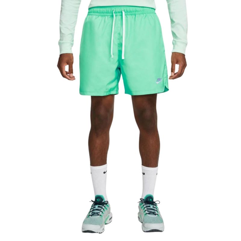 Shorts Nike Sportswear Sport Essentials Masculino Verde/Branco - NewSkull