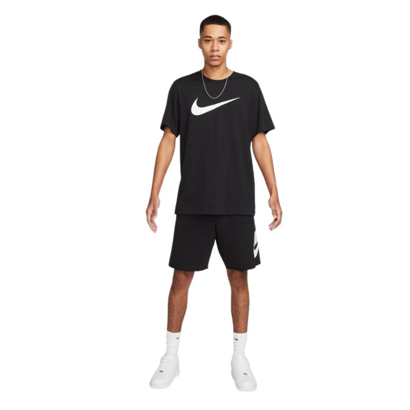 Shorts Nike Club Ft Alumni Masculino - Preto - Bayard Esportes