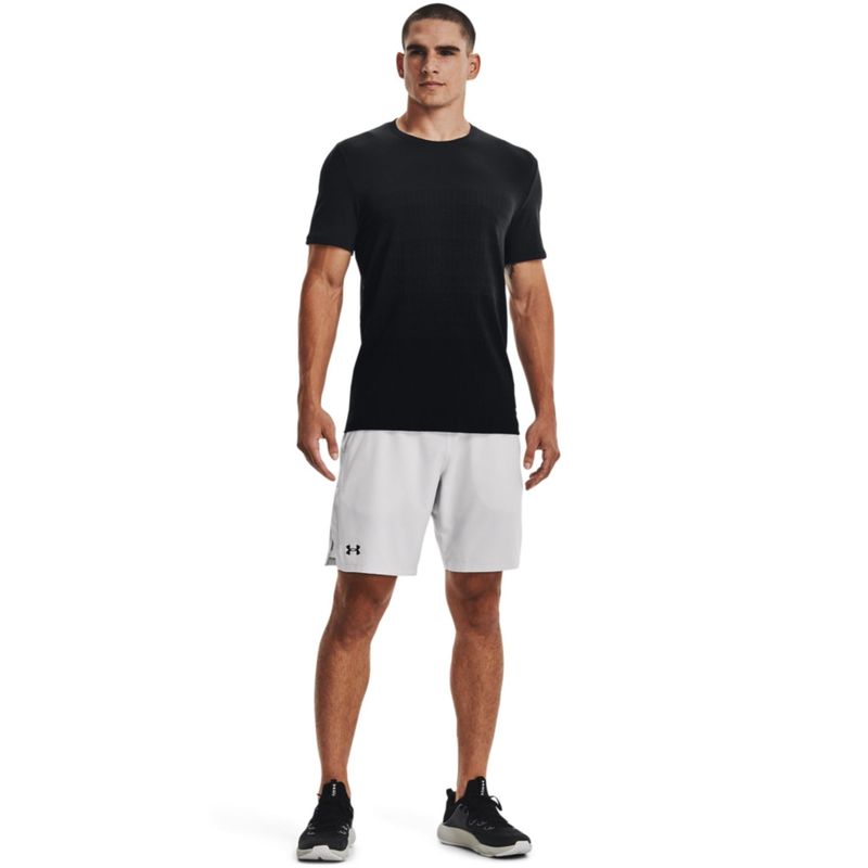 Camiseta-Under-Armour-Seamless-Lux-Masculina---Preta-Branca