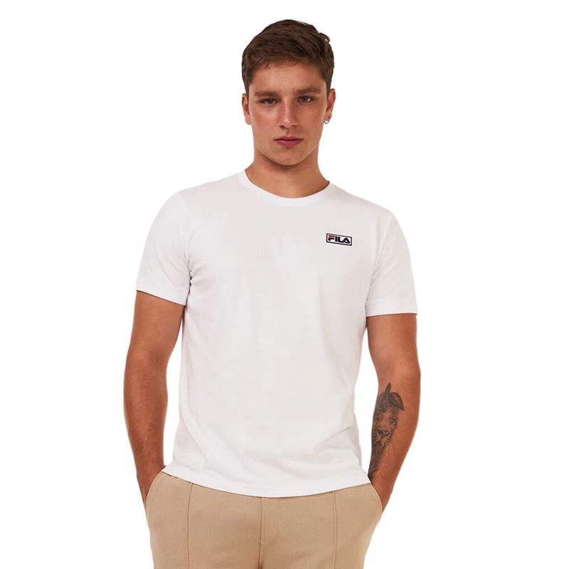 Camiseta fila 2024 masculina branca