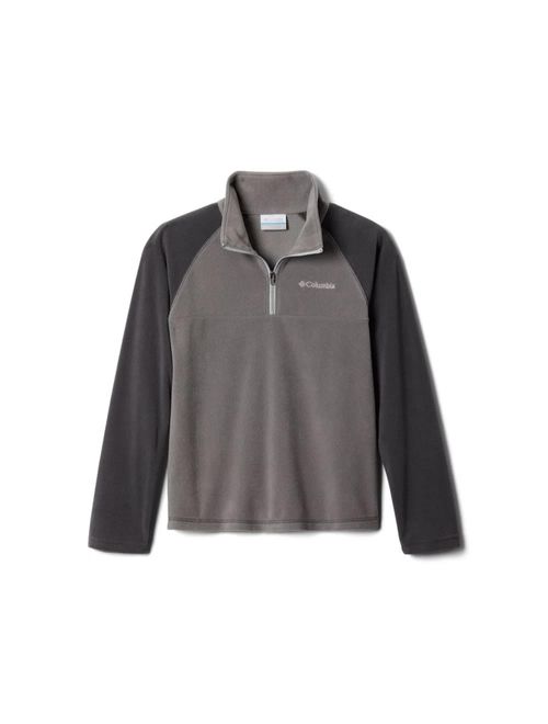 Blusão Fleece Columbia Glacial Half Zip Infantil - Cinza