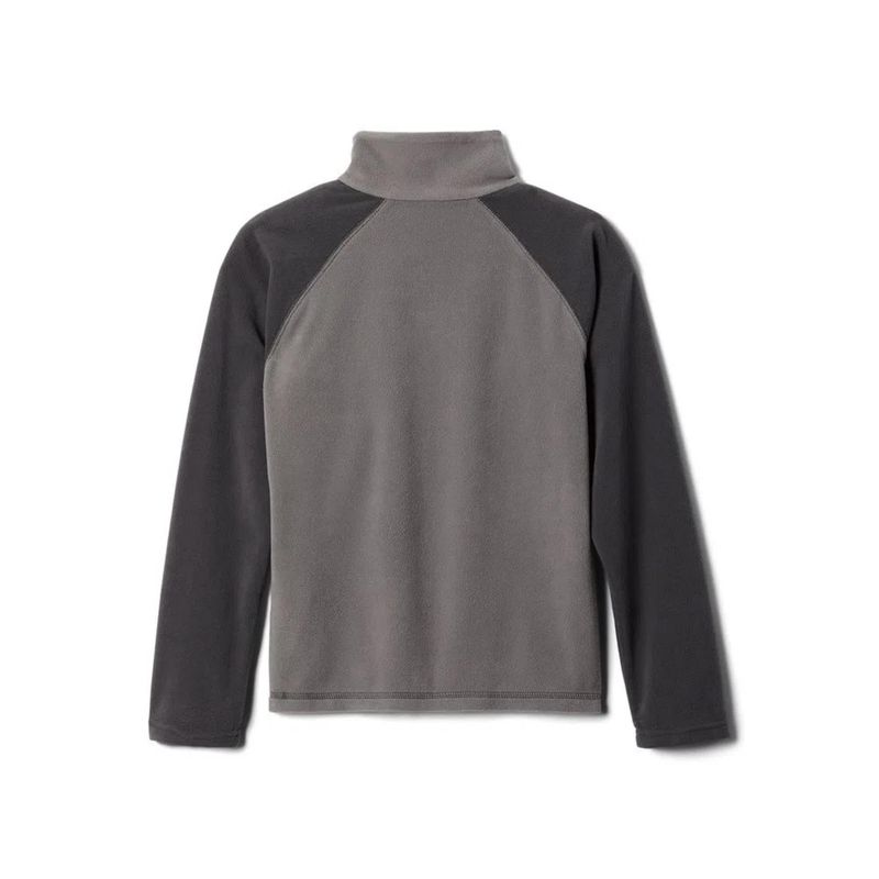 Blusao-Fleece-Columbia-Glacial-Half-Zip-Infantil---Cinza-