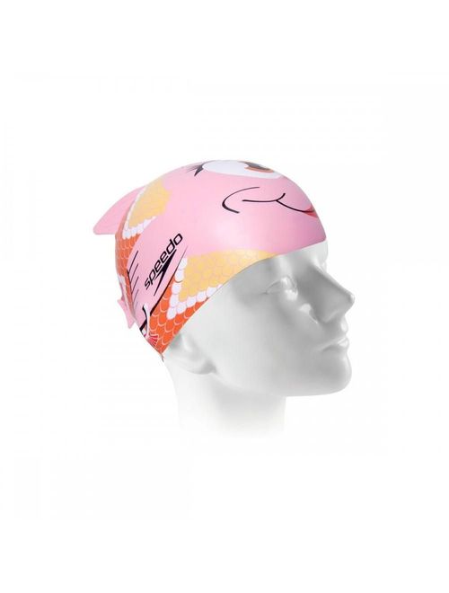 Touca De Natação Speedo Fish Cap Infantil Unissex - Vermelha