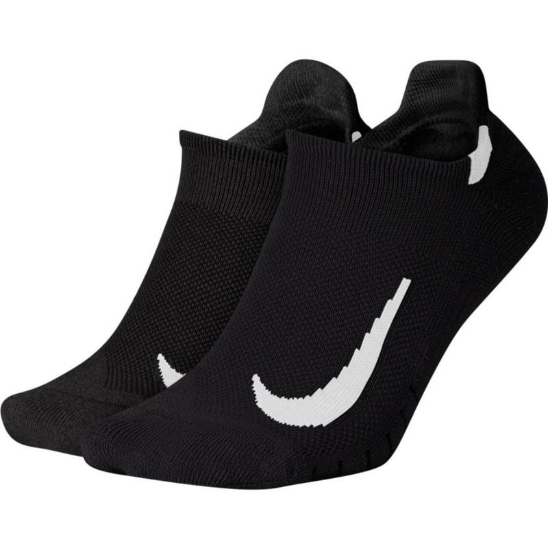 Meia Nike Multiplier 2 Pares Unissex - Preto