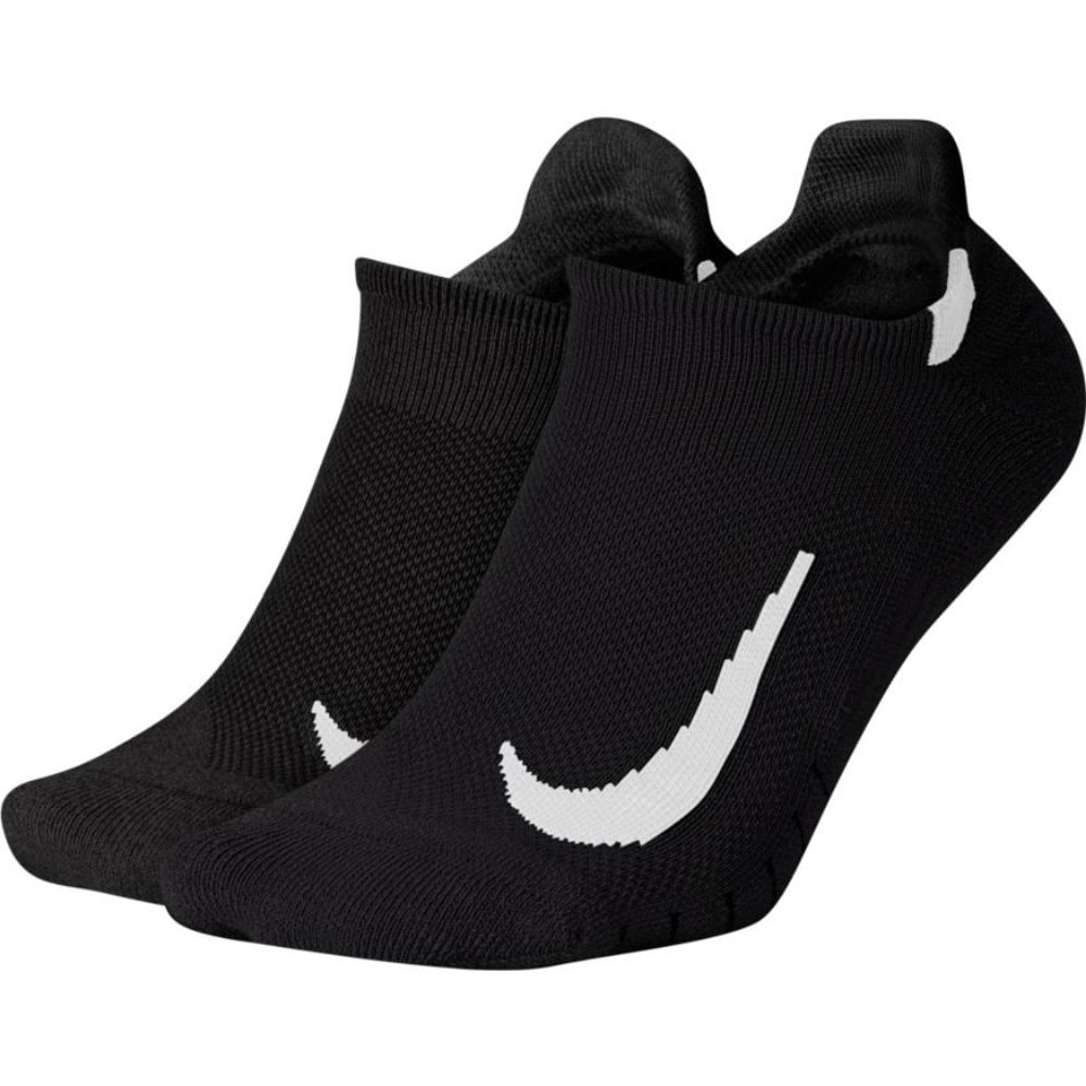 Kit Meias Nike Multiplier 2 Pares Unissex - Preta
