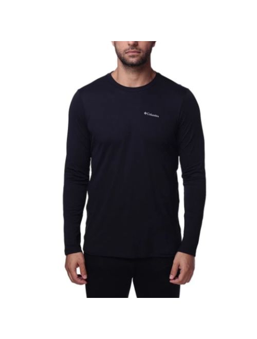 Camiseta Manga Longa Columbia Neblina Masculina - Preta