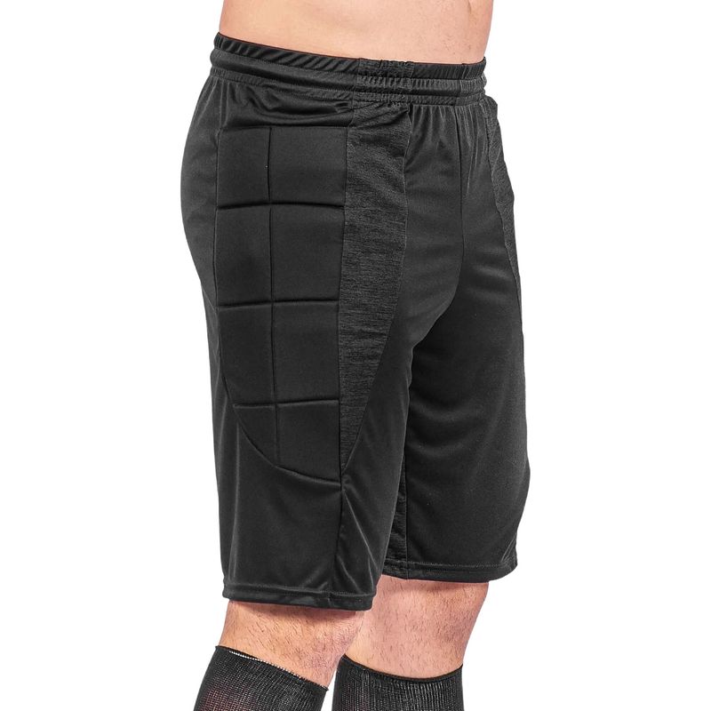 Calção Goleiro Poker Média Drop Masculina - Preta