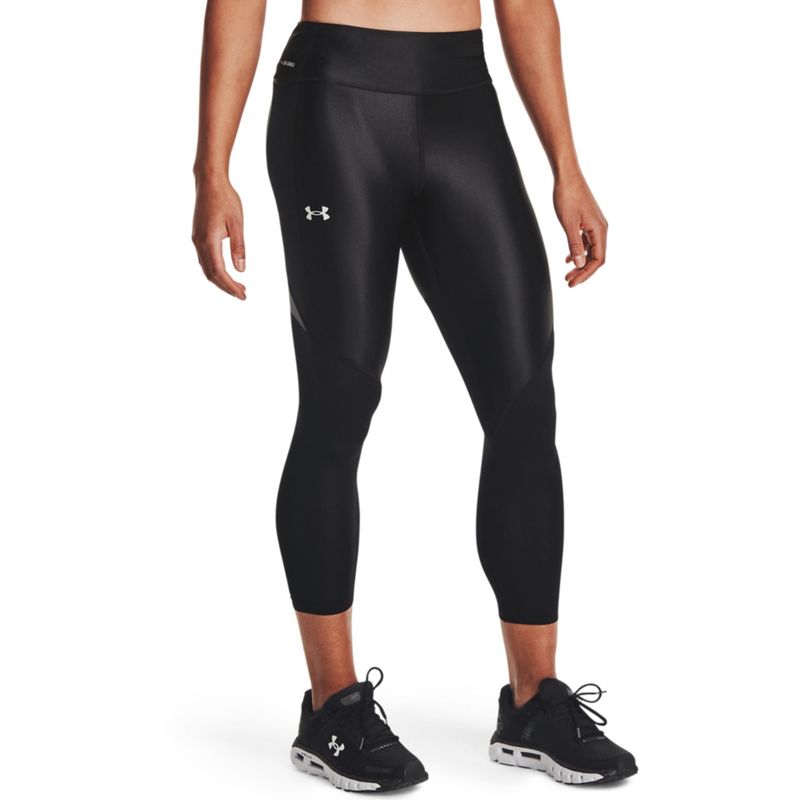 Calça Legging Under Armour Hg Armour Rise Feminina - Preto+Branco