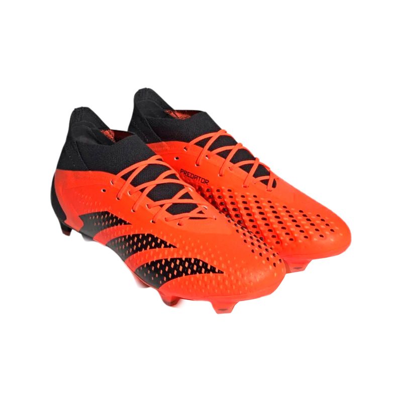 Chuteira-Campo-Adidas-Predator-Accuracy-1-Masculina---Laranja-Preta-