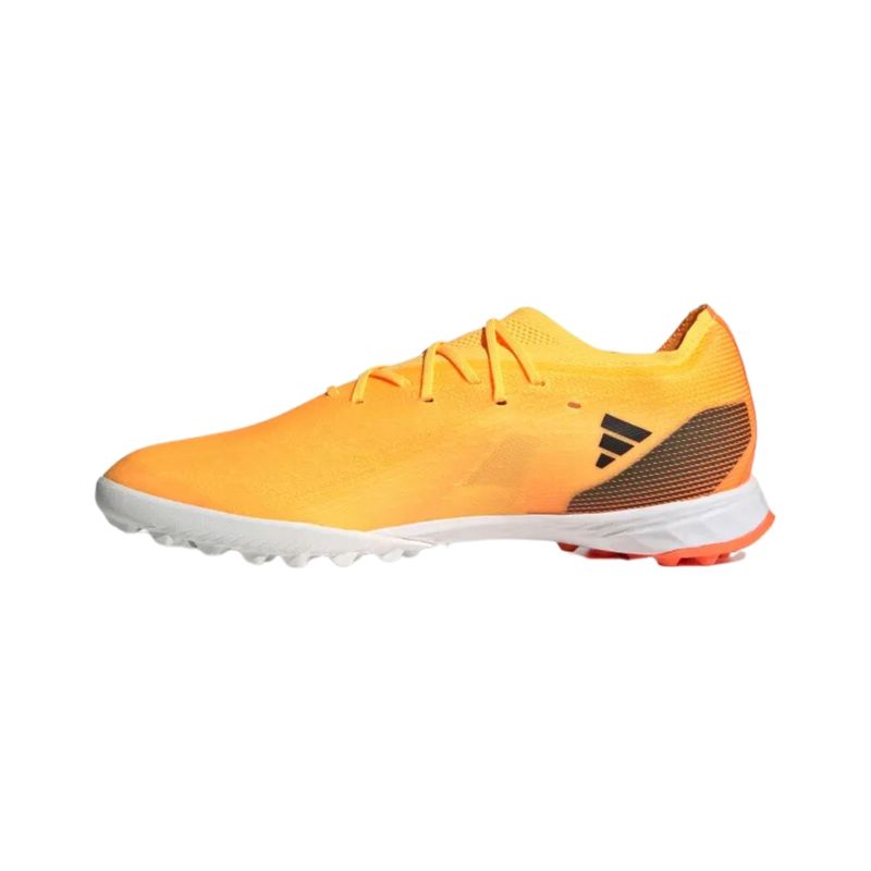 Chuteira Society Adidas X Speedportal 1 Masculina - Laranja/Preta