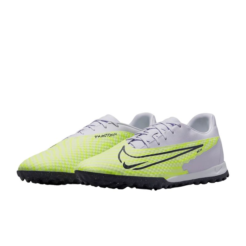 Chuteira-Society-Nike-Phantom-Gx-Academy-Tf-Masculina---Verde-Branca