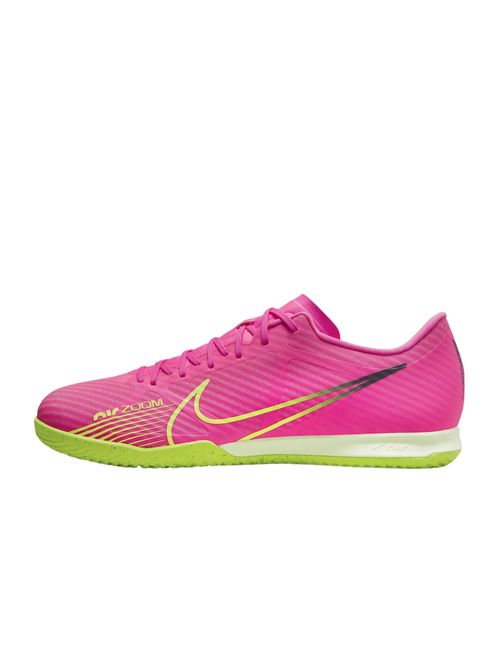 Chuteira Futsal Nike Zoom Mercurial Vapor 15 Academy Ic Masculina - Rosa/Verde