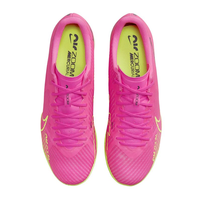Chuteira-Futsal-Nike-Zoom-Mercurial-Vapor-15-Academy-Ic-Masculina---Rosa-Verde