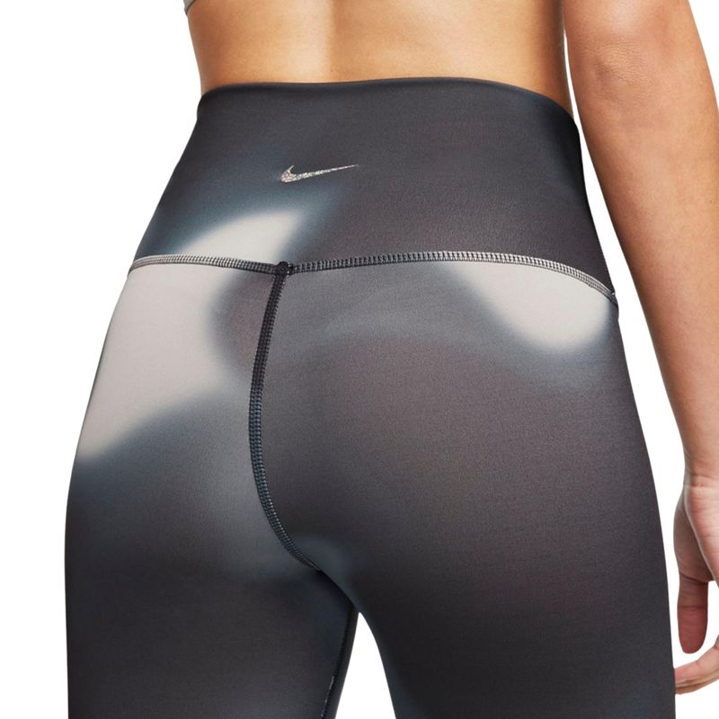 Legging 7/8 Nike Dri-Fit Feminina - Grqafite/Branca