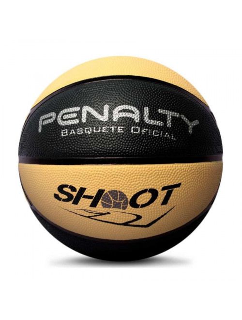 Bola De Basquete Penalty Shoot X Unissex - Preta/Bege