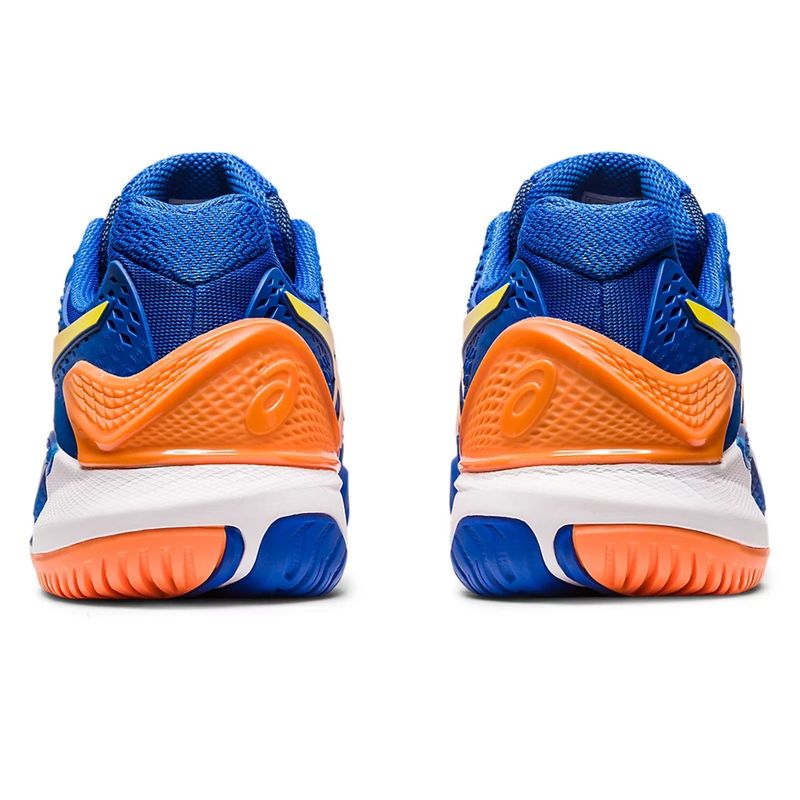 Tenis-Asics-Gel-Resolution-9-Masculino---Azul-Laranja-