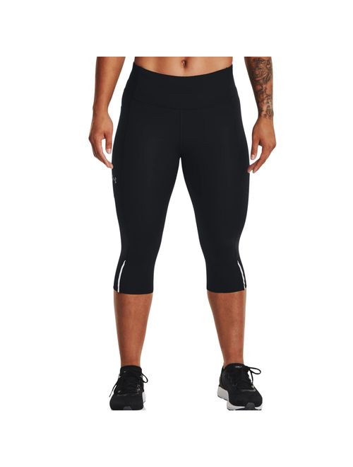 Calça Legging Under Armour Fast 3.0 Speed Capris Feminina - Preta