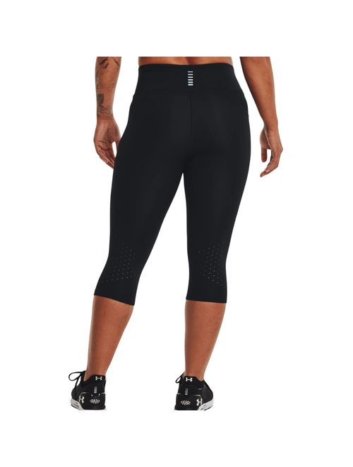 Calça Legging Under Armour Fast 3.0 Speed Capris Feminina - Preta